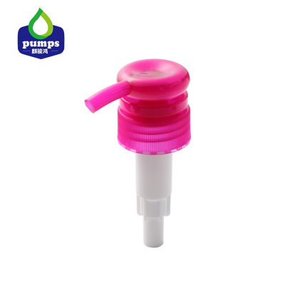 Bơm dầu gội đầu bằng nhựa Đầu vặn Nắp vặn Không tràn Bơm xà phòng trắng