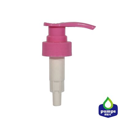 28-410 Đầu bơm lotion nhựa màu vàng PP OEM ODM cho chai