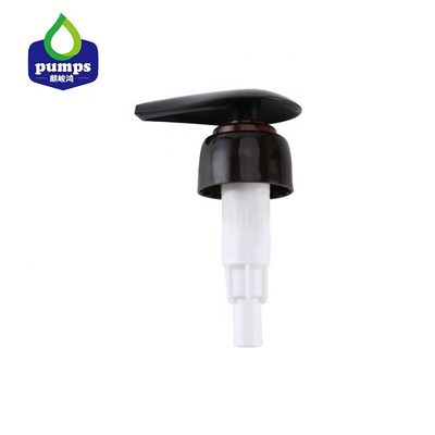 28 410 Bộ phân phối kem dưỡng da màu đen Bơm nhựa không tràn OEM cho chai 500ml