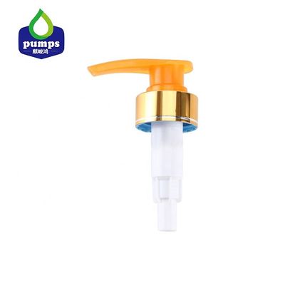 Bơm xà phòng bằng nhôm vàng 24-410 28-410 33-410 Nắp vít Bơm xà phòng kháng khuẩn