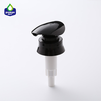 Chai 500ml Kem dưỡng da màu đen Bơm dập nóng Đóng êm